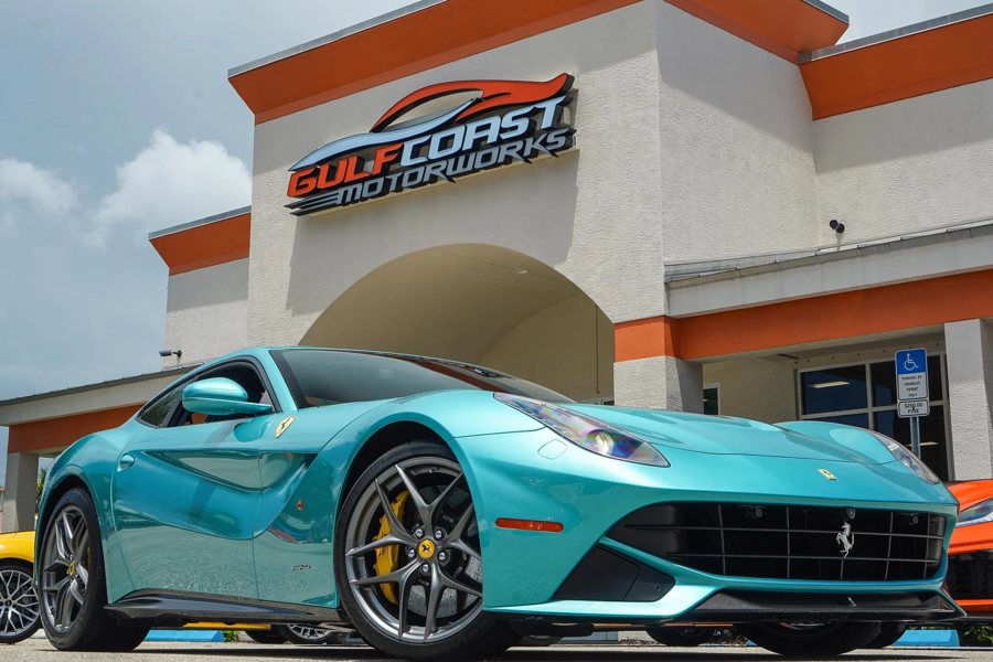 Ferrari in Blu Tiffany — F12berlinetta (ROSSOautomobili)