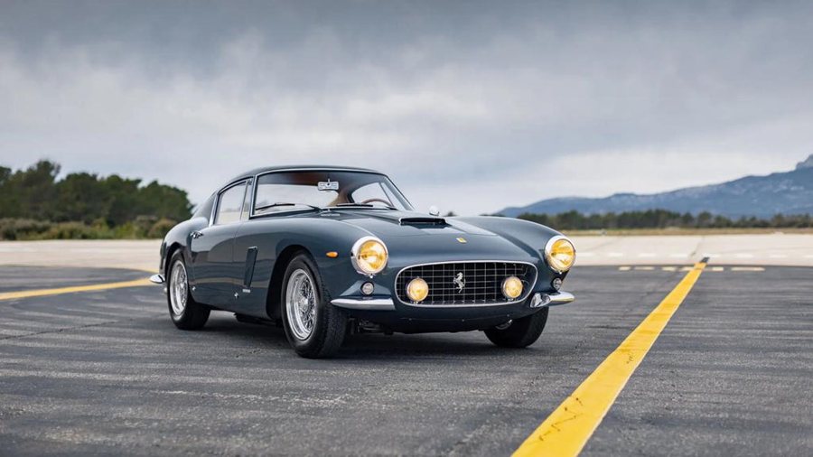 Ferrari in Blu Tigullio — 250 GT Berlinetta SWB by Artcurial (ROSSOautomobili)