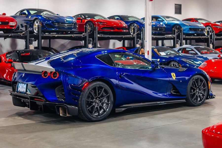 Ferrari in Blu Torrice — 812 Competizione (ROSSOautomobili)