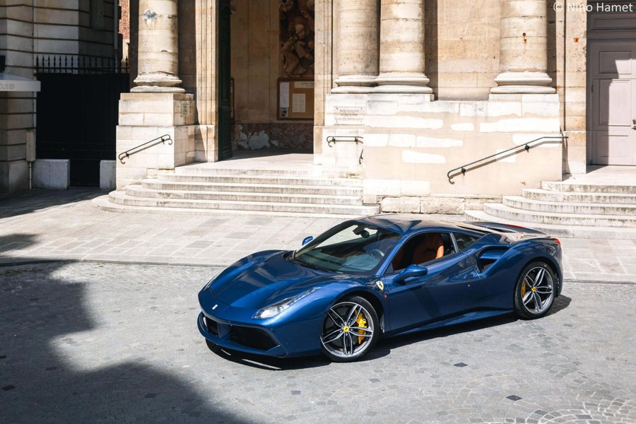 Ferrari in Blu Tour de France — 488 GTB (ROSSOautomobili)