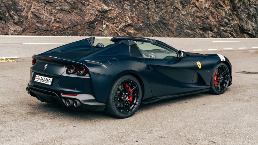 Ferrari in Blu Ultra Scuro Opaco — 812 GTS Blu Ultra Scuro Opaco (ROSSOautomobili)