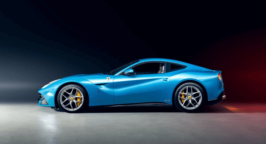 Ferrari in Brezze Blu Metallic — F12berlinetta (ROSSOautomobili)