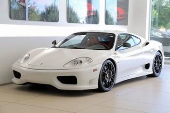 Ferrari in Carrera White (Porsche color) (Ferrari Colors blog)