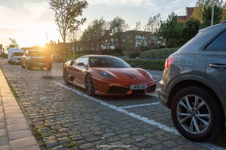Ferrari in Orange Flame — 430 Scuderia (carpaints.co)
