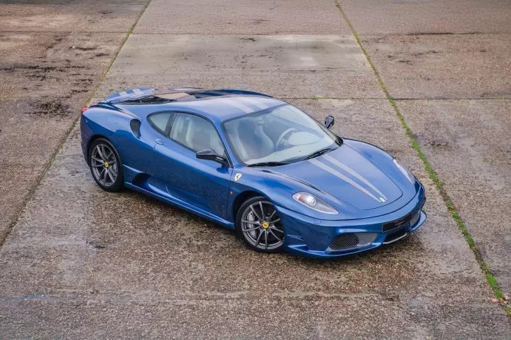 Ferrari in Blu Mirabeau — 430 Scuderia (carpaints.co)
