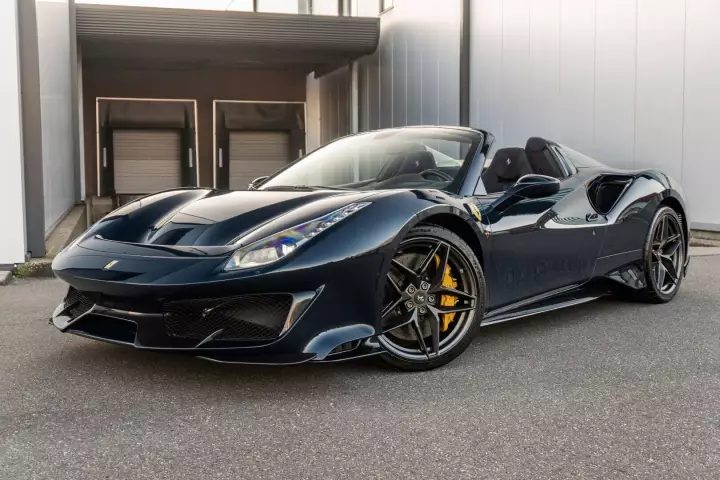 Ferrari in Nuovo Blu Pozzi — 488 Pista Spider (carpaints.co)