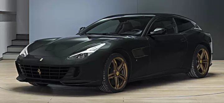 Ferrari in Verde Scuro — GTC4Lusso (carpaints.co)