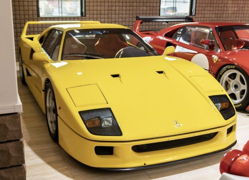 Ferrari in Giallo Ferrari (Ferrari Colors blog)