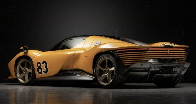 Ferrari in Giallo Infernale (Ferrari Colors blog)