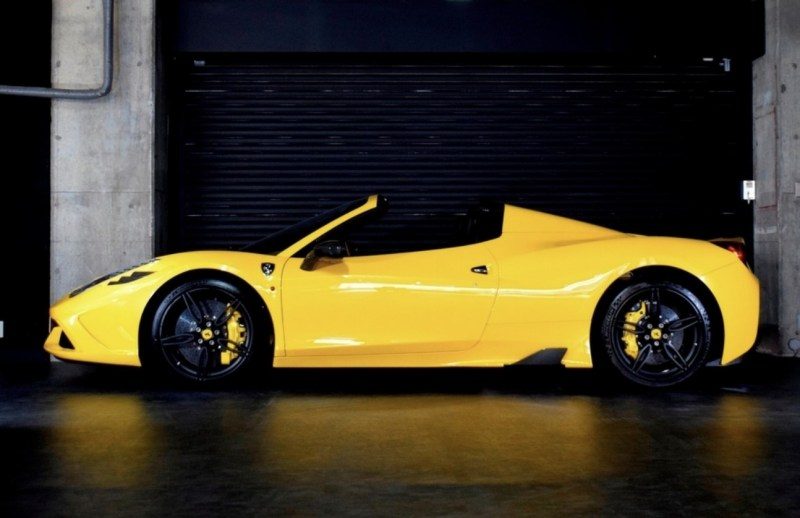 Ferrari in Giallo Libano (Ferrari Colors blog)