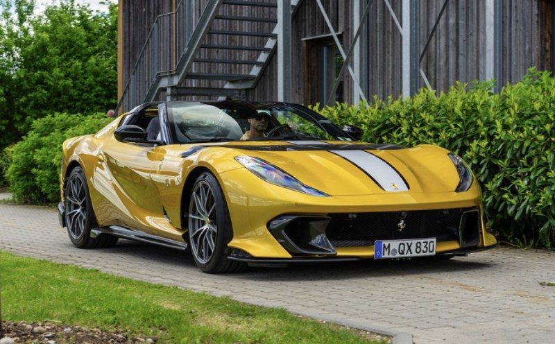 Ferrari in Giallo Montecarlo (Ferrari Colors blog)