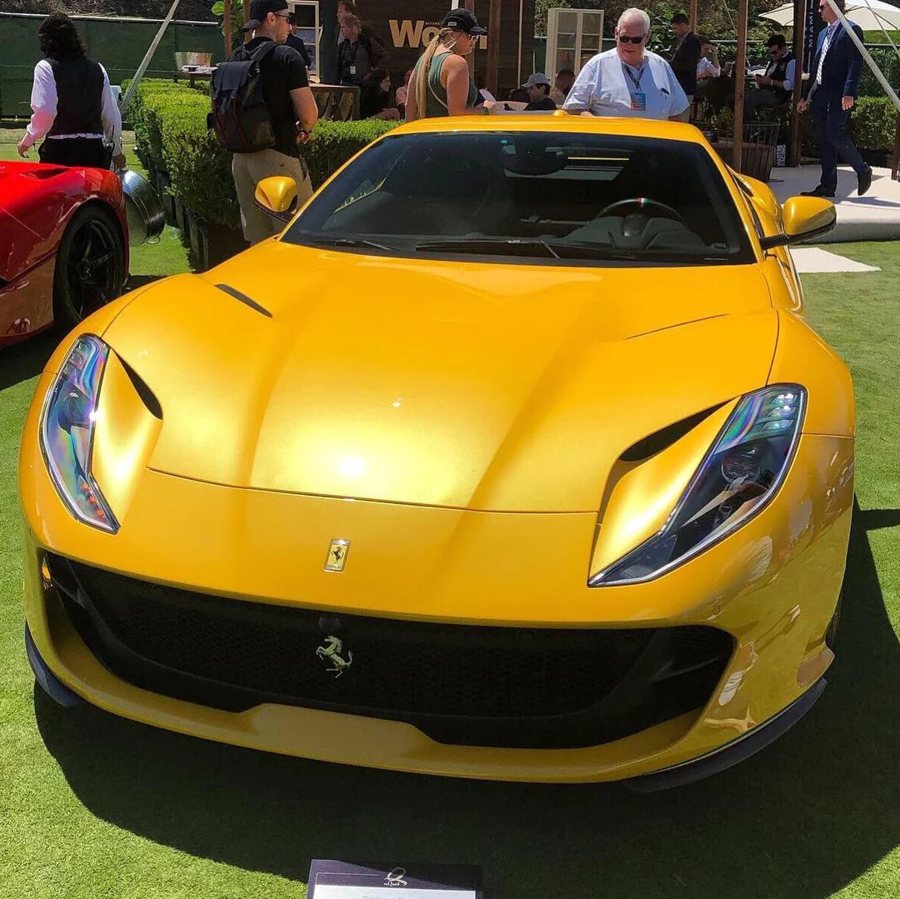 Ferrari in Giallo Nancy — 812 Superfast (ROSSOautomobili)