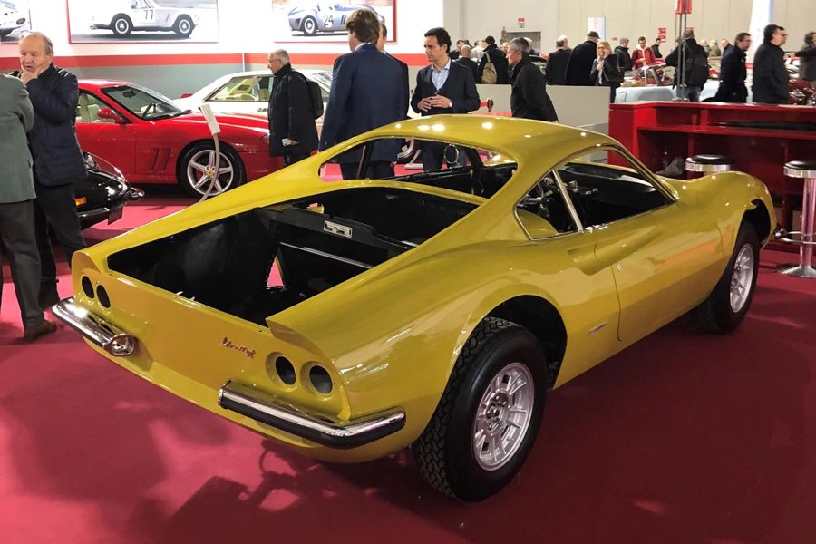 Ferrari in Giallo Senape — Dino 206 GT (ROSSOautomobili)