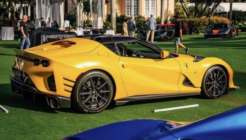 Ferrari in Giallo Sirius (Ferrari Colors blog)