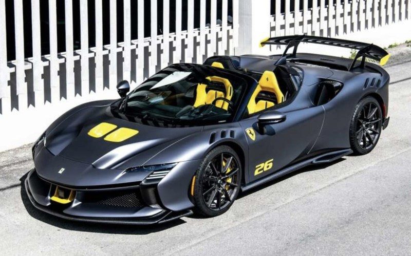 Ferrari in Grigio Alrieri Opaco (Ferrari Colors blog)