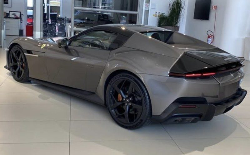 Ferrari in Grigio Brunito (Ferrari Colors blog)