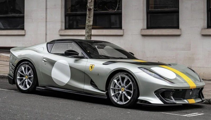 Ferrari in Grigio Cinquanta (Ferrari Colors blog)