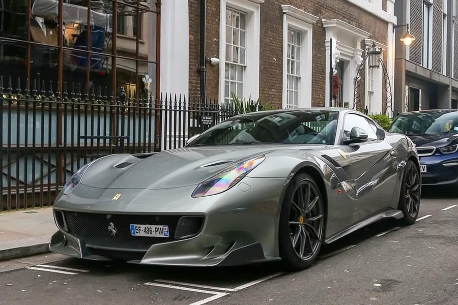 Ferrari in Grigio Conchiglia — F12tdf (ROSSOautomobili)