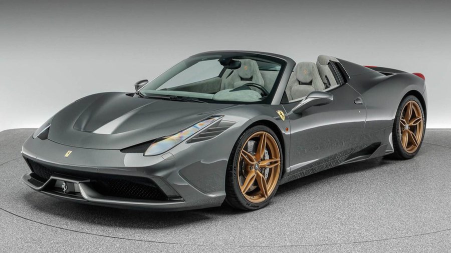 Ferrari in Grigio Ferro Metallizzato — 458 Speciale Aperta (ROSSOautomobili)