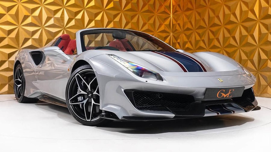 Ferrari in Grigio Le Sancy — 488 Pista Spider (ROSSOautomobili)