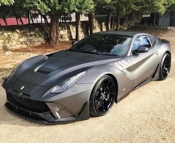 Ferrari in Grigio Opaco (Ferrari Colors blog)
