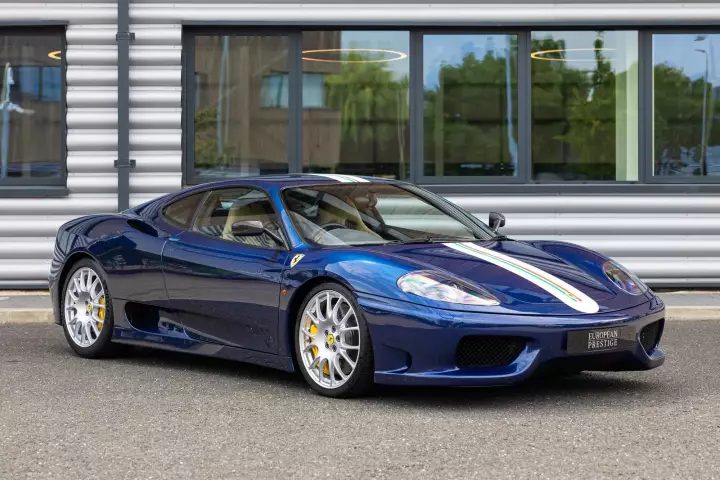 Ferrari in Blu Tour de France — 360 Challenge Stradale (carpaints.co)