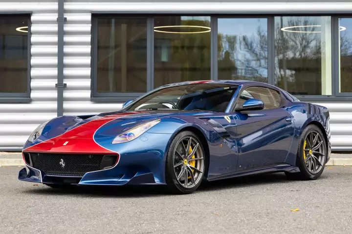 Ferrari in Blu NART — F12 TDF (carpaints.co)