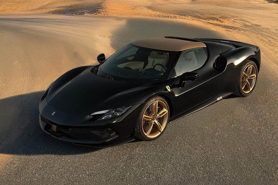 Ferrari in Nero Bahrain — 296 GTB (ROSSOautomobili)