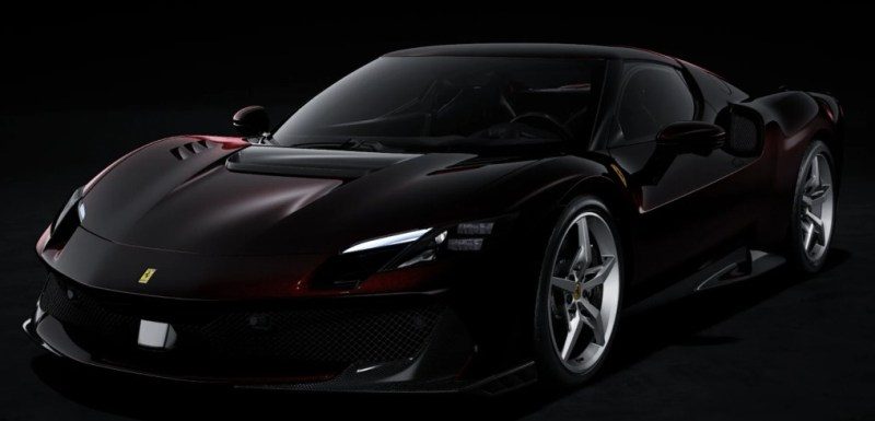 Ferrari in Nero Nuovo (Ferrari Colors blog)