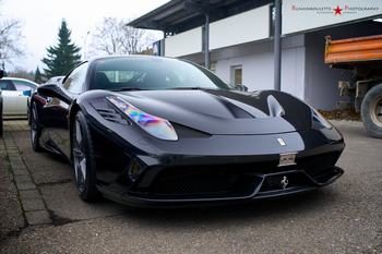 Ferrari in Nero Pastello (Ferrari Colors blog)