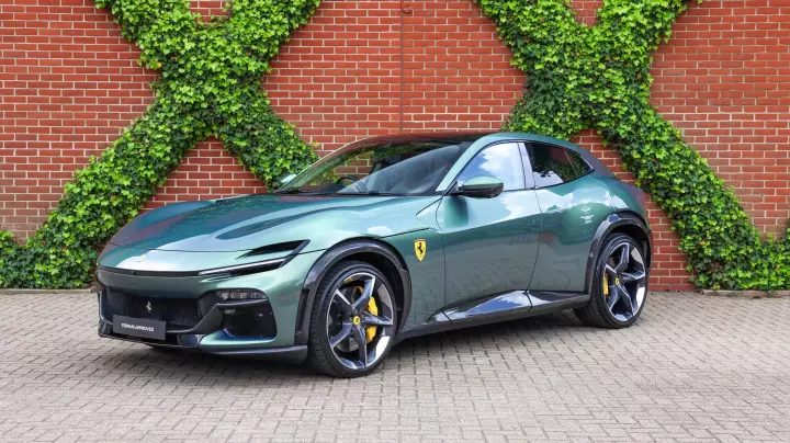 Ferrari in Verde Minerale — Purosangue (carpaints.co)