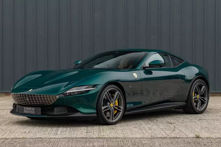 Ferrari in Verde GB23 — Roma (carpaints.co)