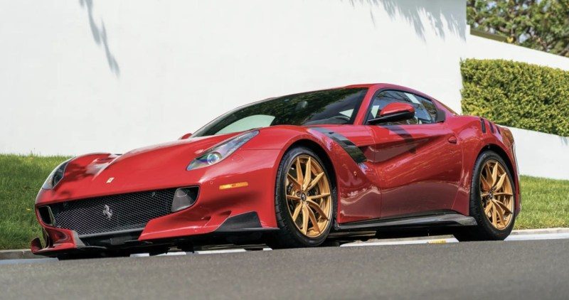 Ferrari in Rosso Adam (Ferrari Colors blog)