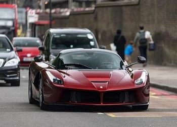 Ferrari in Rosso Alltruadh (Ferrari Colors blog)