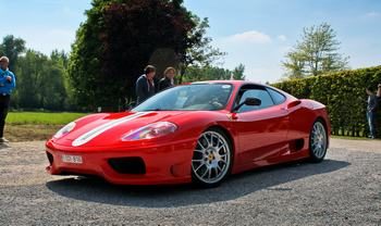 Ferrari in Rosso Corsa (Ferrari Colors blog)