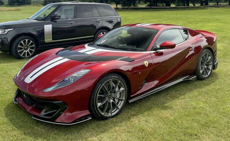 Ferrari in Rosso Dora (Ferrari Colors blog)