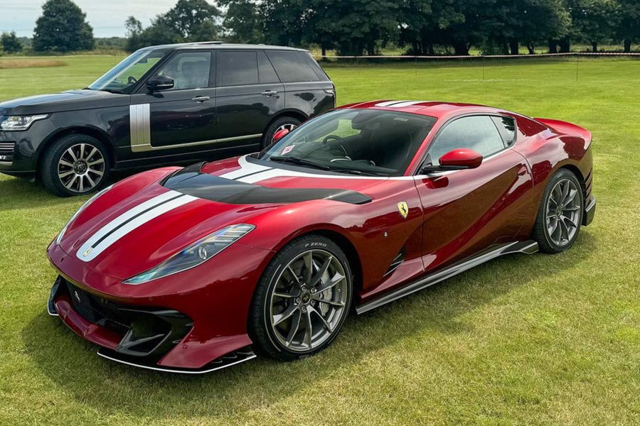 Ferrari in Rosso Dora — 812 Competizione (ROSSOautomobili)