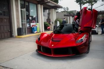 Ferrari in Rosso Fuoco (Ferrari Colors blog)