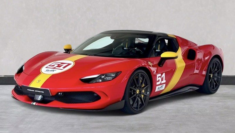 Ferrari in Rosso Le Mans 2023 (Ferrari Colors blog)