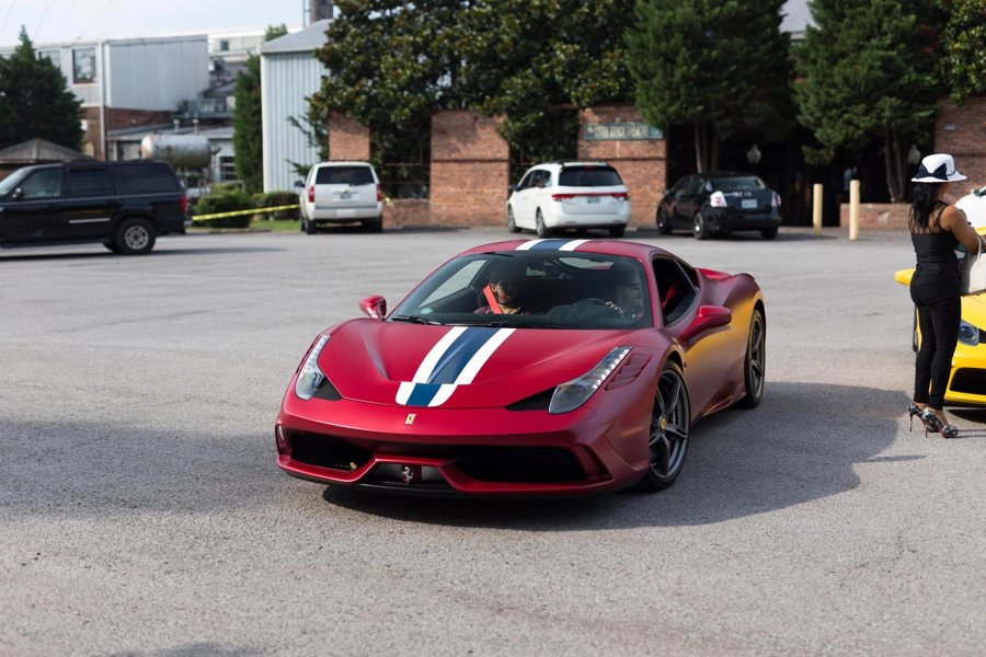 Ferrari in Rosso Maranello Opaco — 458 Speciale (ROSSOautomobili)