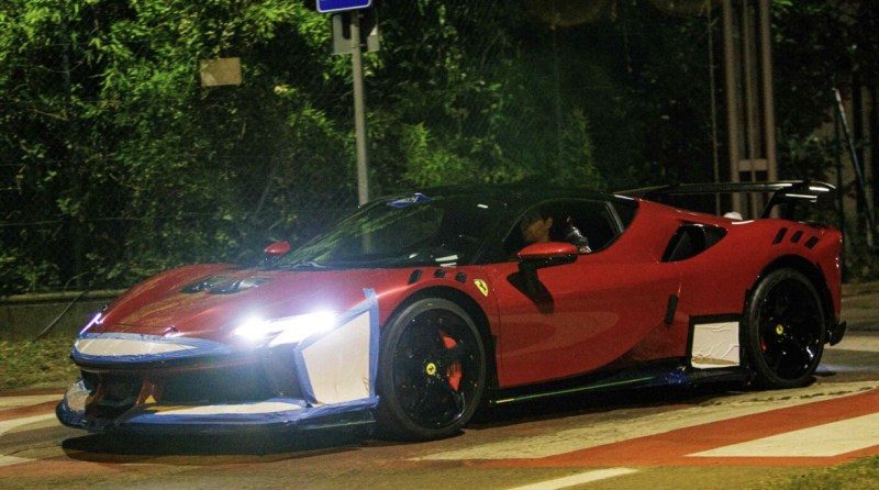 Ferrari in Rosso Martino (Ferrari Colors blog)