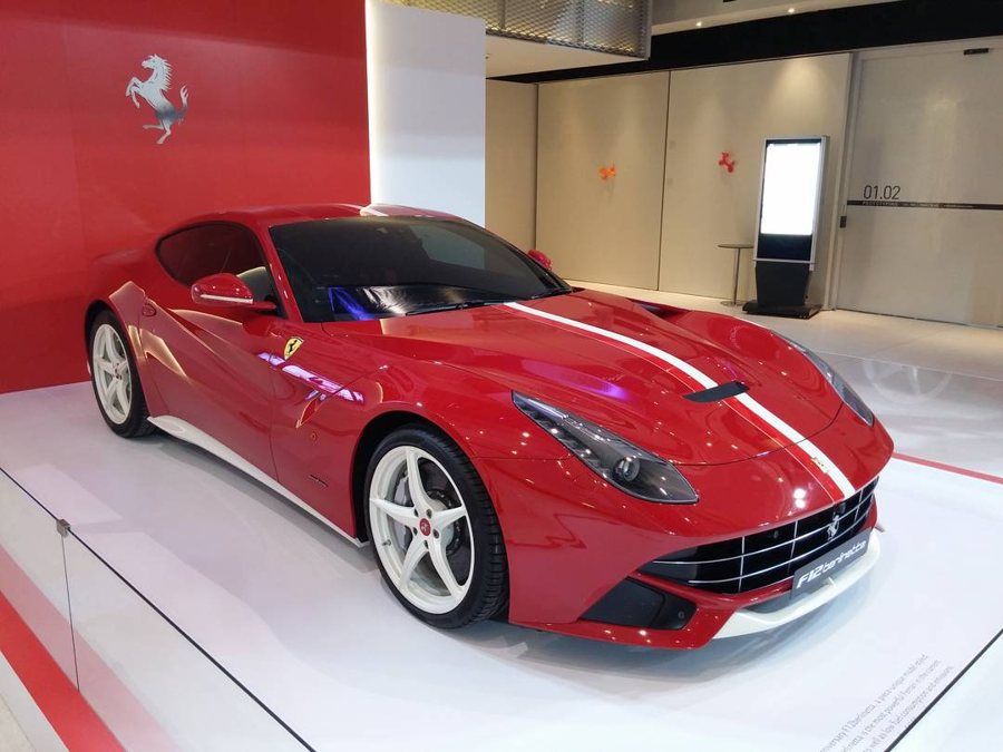 Ferrari in Rosso Singapore — F12berlinetta (ROSSOautomobili)