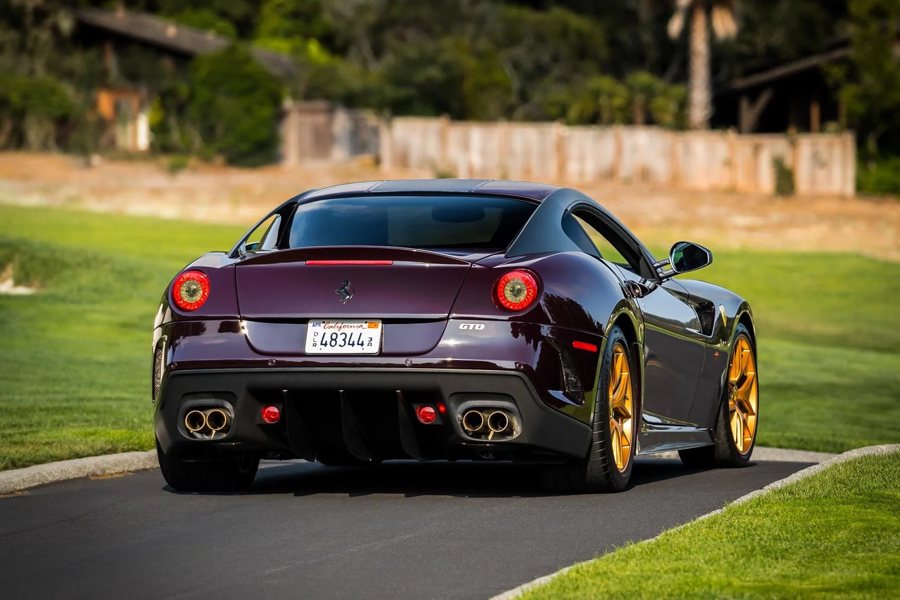 Ferrari in Rosso Vinaccia — 599 GTO (ROSSOautomobili)
