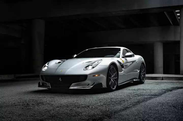 Ferrari in Argento Green — F12 TDF (carpaints.co)
