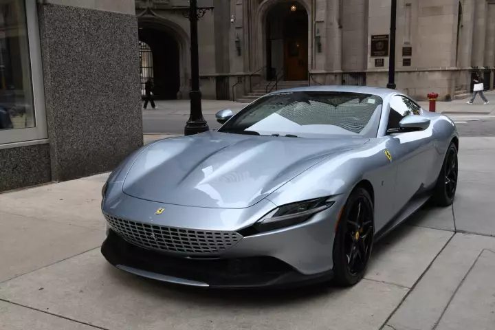 Ferrari in Grigio Alloy — Roma (carpaints.co)