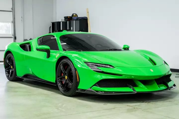 Ferrari in Signal Green — SF90 Stradale (carpaints.co)