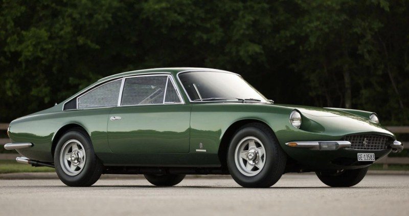 Ferrari in Verde Bahram (Ferrari Colors blog)
