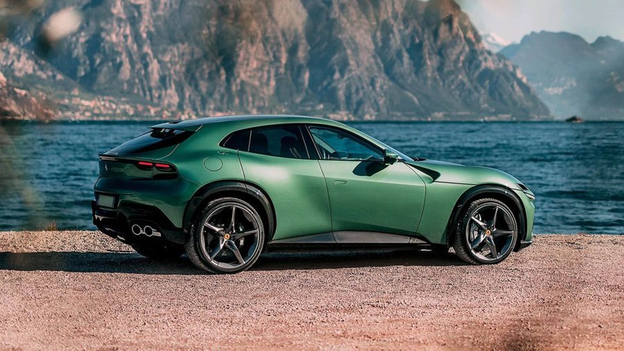Ferrari in Verde Dora — Purosangue (ROSSOautomobili)