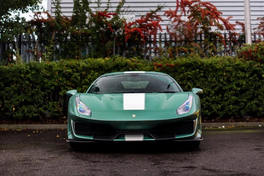Ferrari in Verde Francesca — 488 Pista (ROSSOautomobili)