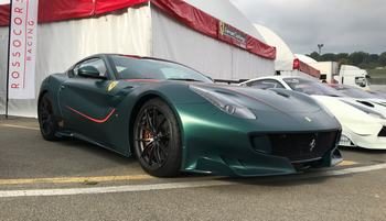 Ferrari in Verde GB23 Opaco (Ferrari Colors blog)
